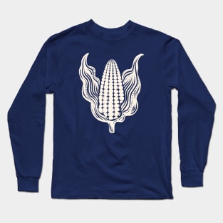 Corn on the Cob white Long Sleeve T-Shirt